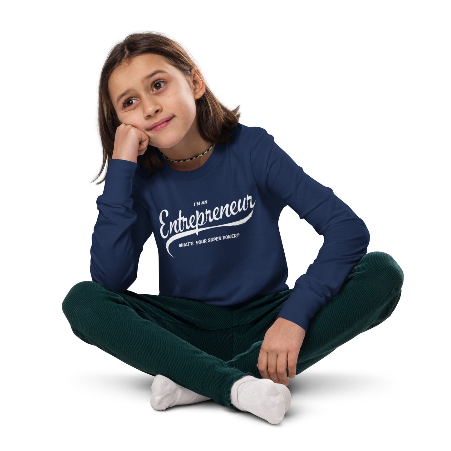 I'm an Entrepreneur Youth long sleeve tee