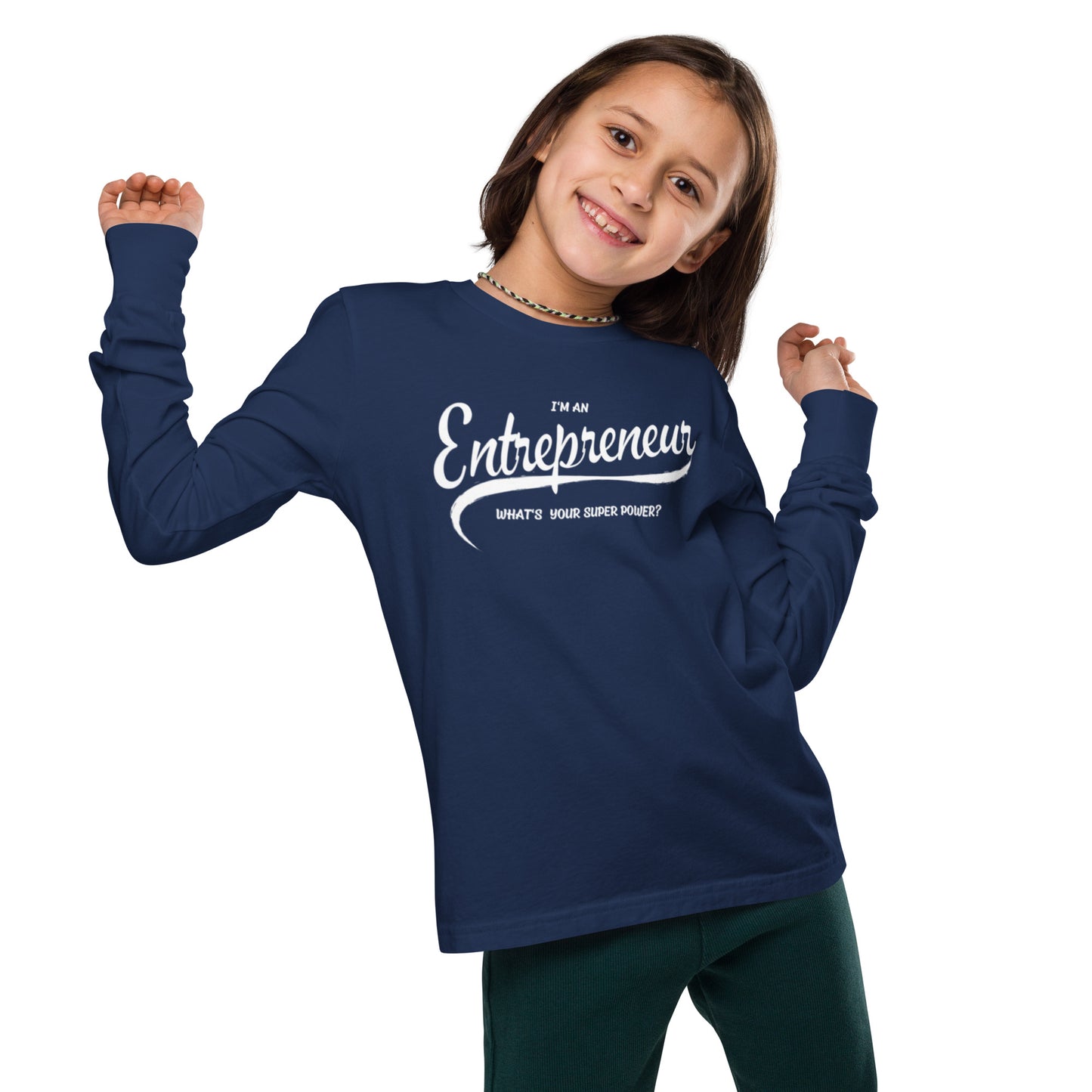 I'm an Entrepreneur Youth long sleeve tee